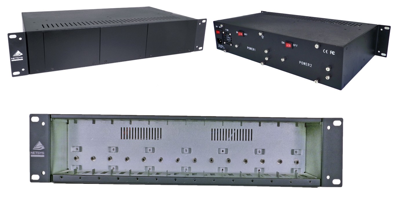 media converter chassis