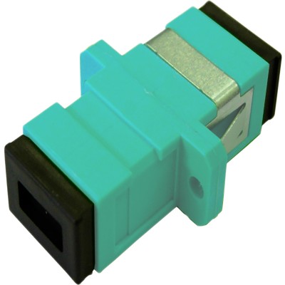 Adapter SC-SC OM3 Aqua Coupler Simplex   NET-253225